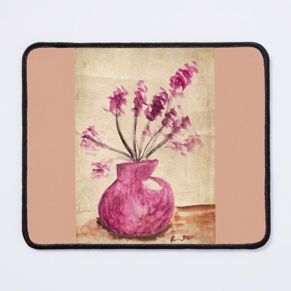 Item preview, Antique misty mauve mountain flowers designed and sold by ArtistRebeccaLS.