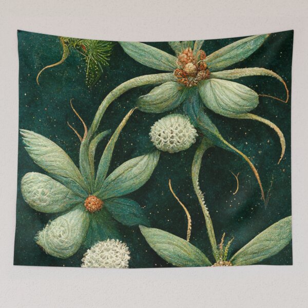Item preview, Voynich Manuscript Exotic Flora 8K Hyperrealistic  designed and sold by GuyBlank.