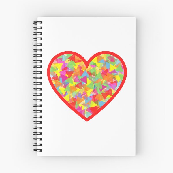 Item preview, Colorful Heart Sticker designed and sold by BigCityTennis.