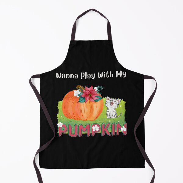 Item preview, Wanna Play With My Pumpkin (Kitten and Pumpkin) designed and sold by SimplyMe-Plus.
