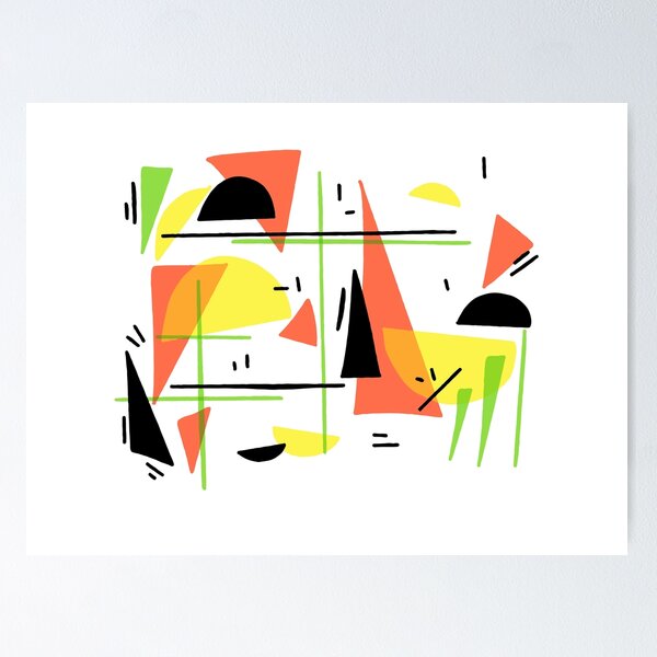 Item preview, Warm Retro Geometric designed and sold by Studio M374.