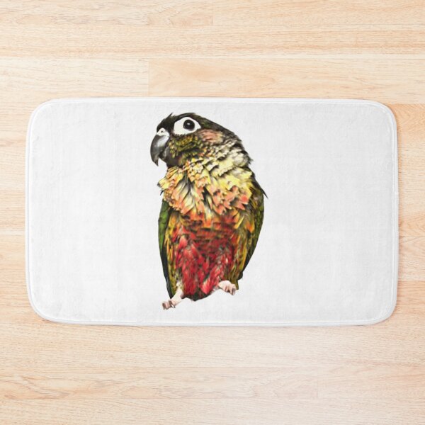 Item preview, Pet Green Cheek Conure | Bathed Conure | Wet Small Parrot | Wet Parakeet | Parrot lover designed and sold by TatianaLG.