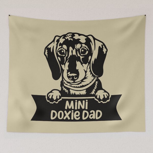 Item preview, Mini Doxie Dad - Miniature Dachshund Owner designed and sold by DebbisPalette.