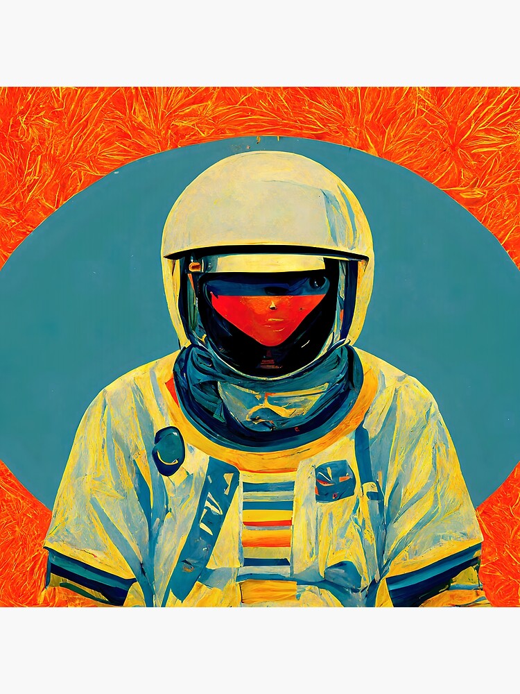 astronaut pop art