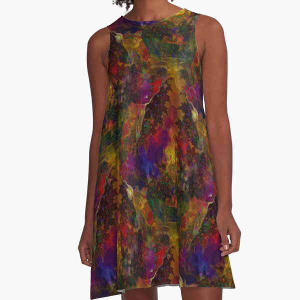 Stereo Trippin  A-Line Dress