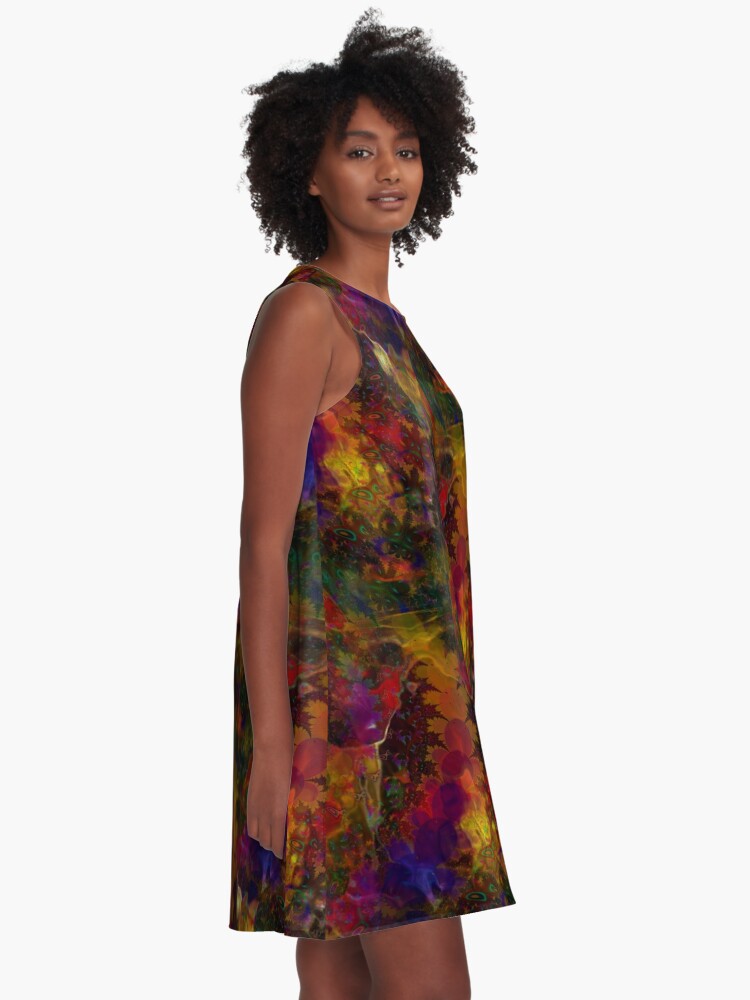 Alternate view of Stereo Trippin A-Line Dress