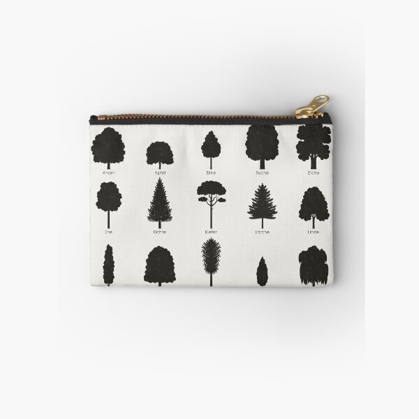 Item preview, Native tree species, tree silhouettes or species chart / infographic (German) designed and sold by Iris Luckhaus.