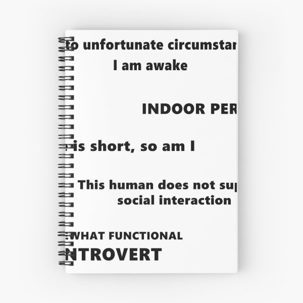 Item preview, Unfortunate introvert circumstances designed and sold by RihuwaMidori.