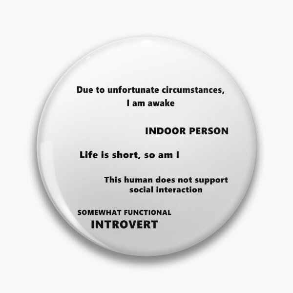 Item preview, Unfortunate introvert circumstances designed and sold by RihuwaMidori.