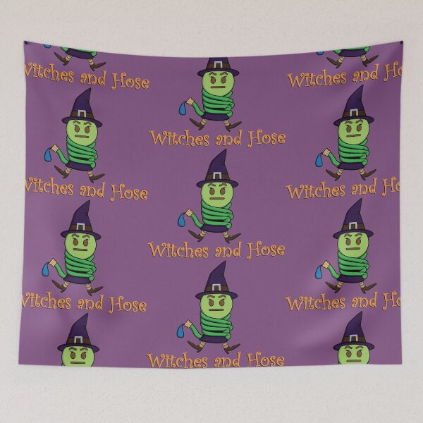 Item preview, Halloween Witches And Hose designed and sold by flashoverstudio.