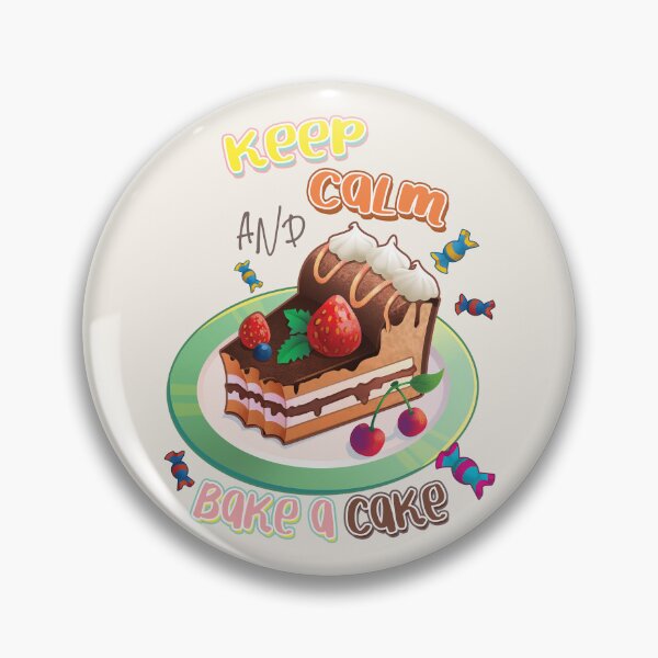 Item preview, Keep Calm and Bake a Cake designed and sold by UnicornCornHorn.