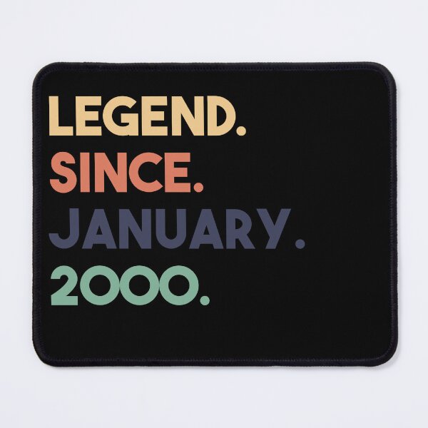 Item preview, Legend Since January 2000 Birthday designed and sold by anass002.