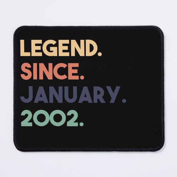 Item preview, Legend Since January 2002 Birthday designed and sold by anass002.