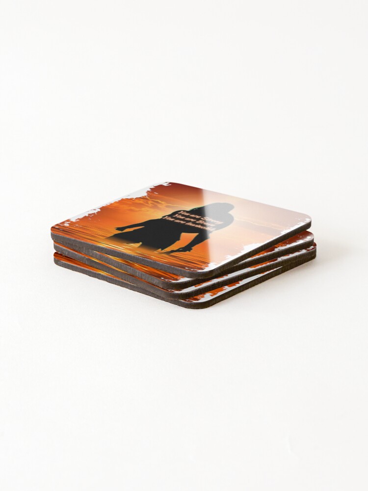 Thumbnail 4 of 5, Coasters (Set of 4), Invincible designed and sold by DrawingAndText.