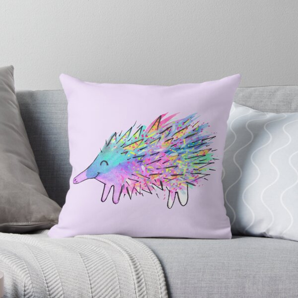 Echidna - Echid You Not Throw Pillow