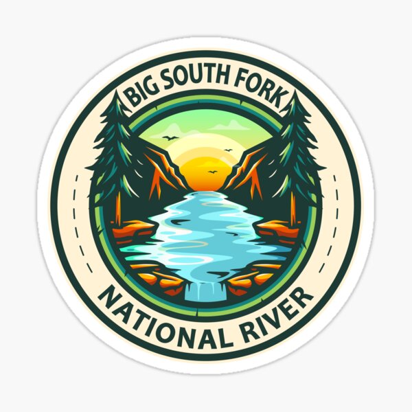 Item preview, Big South Fork National River Badge designed and sold by KrisSidDesigns.