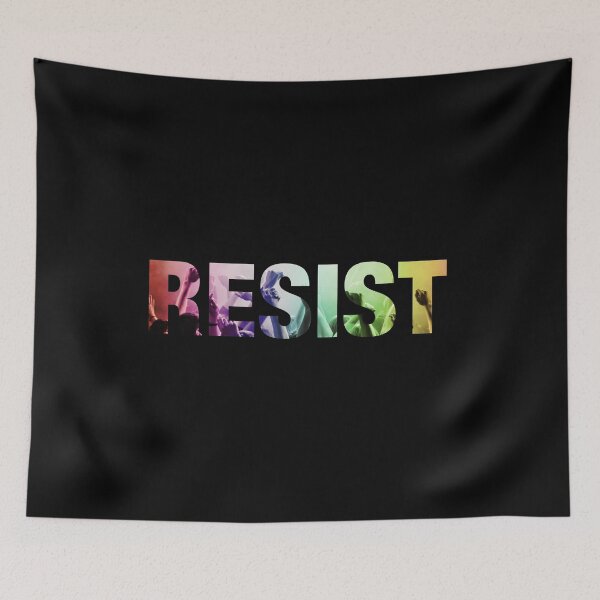 Item preview, Resist - Gay Rights LGBTQ Pride Protest designed and sold by Phaedra Jones.