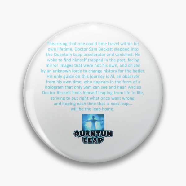 Item preview, Quantum Leap Travel Within His Own Lifetime designed and sold by GiantSquid1.