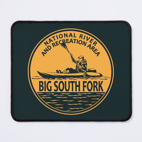 Item preview, Big South Fork National River Arkansas Kayaking Badge designed and sold by KrisSidDesigns.