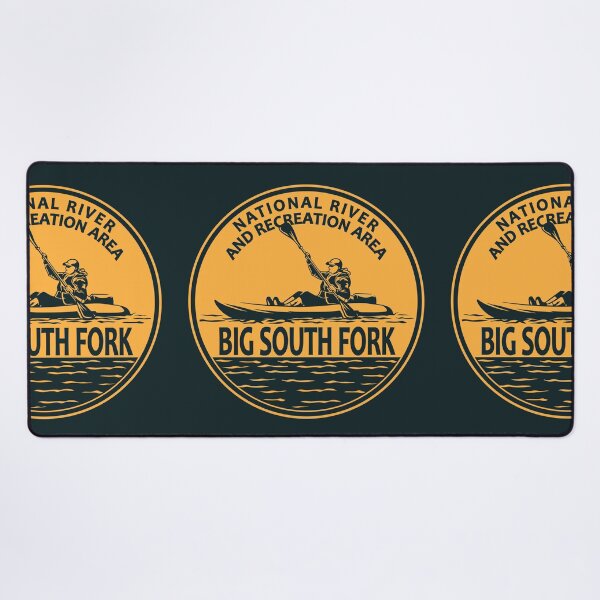 Item preview, Big South Fork National River Arkansas Kayaking Badge designed and sold by KrisSidDesigns.