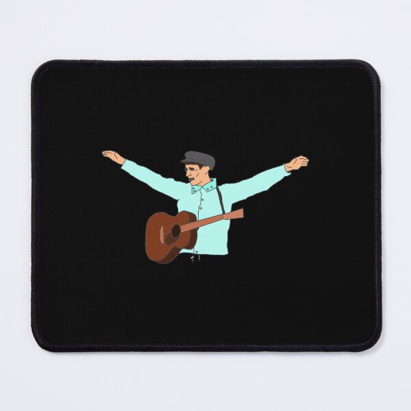 Item preview, Gerry Cinnamon Blue Jacket Guitar Pullover Hoodie designed and sold by campaharpsp.
