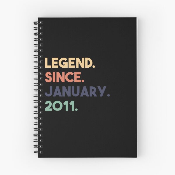 Item preview, Legend Since January 2011 Birthday designed and sold by anass002.