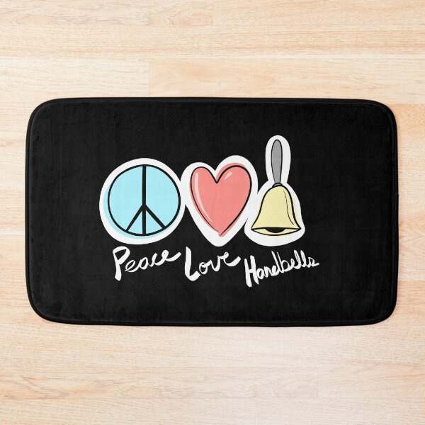 Item preview, Peace Love Handbells designed and sold by SubtleSplit.