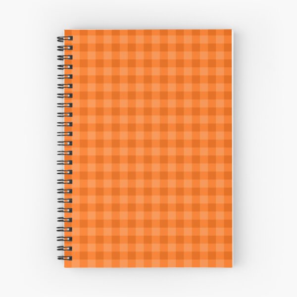 Item preview, Orange Gingham Pattern designed and sold by Arianna Khalil.