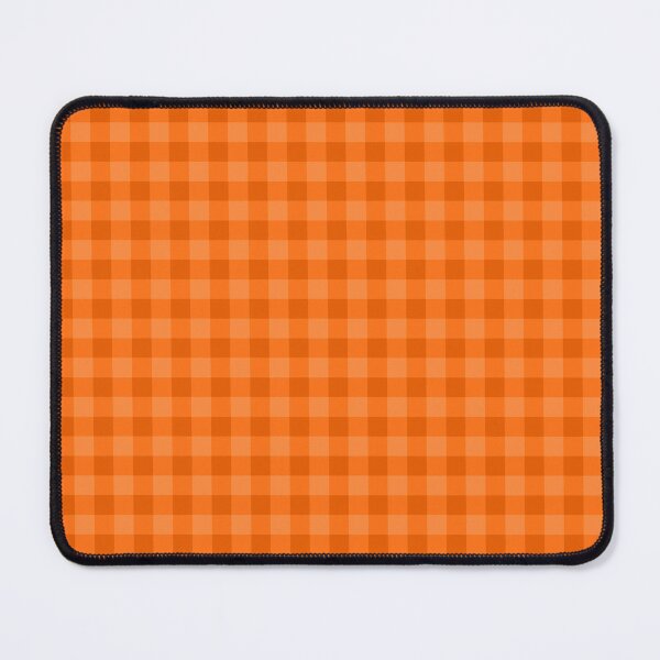 Item preview, Orange Gingham Pattern designed and sold by Arianna Khalil.