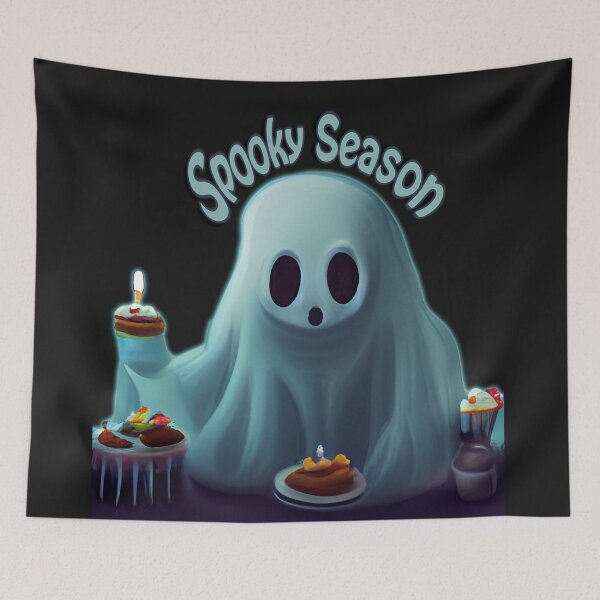 Item preview, Ghost Spooky Season designed and sold by TheFoxyWolfShop.