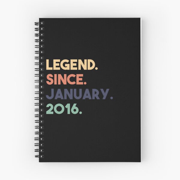 Item preview, Legend Since January 2016 Birthday designed and sold by anass002.