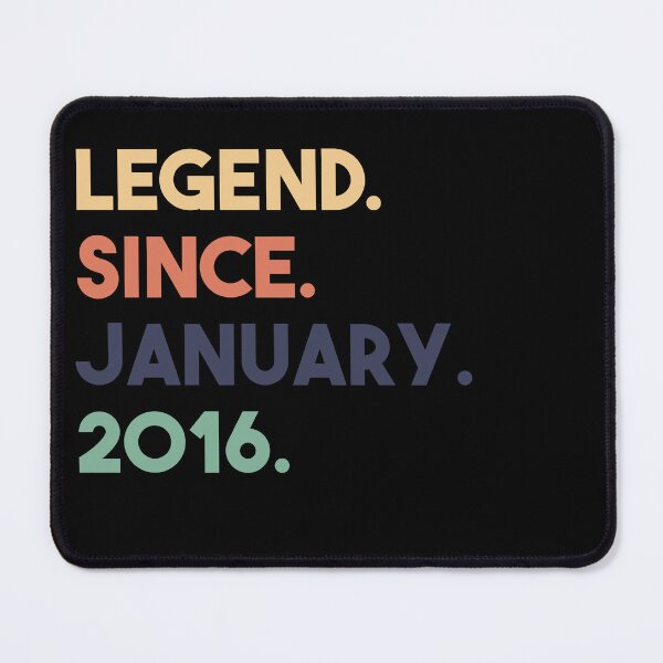 Item preview, Legend Since January 2016 Birthday designed and sold by anass002.