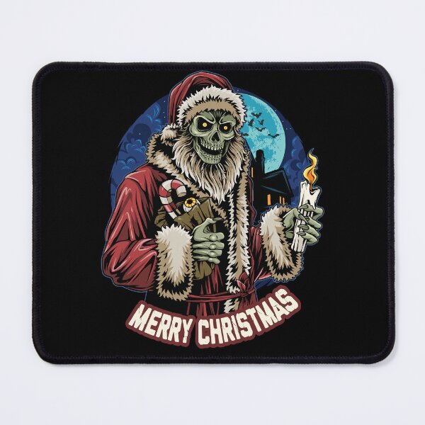 Item preview, Creepy Hipster Santa Skeleton designed and sold by AwakenedSoul.