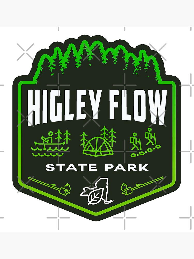 "Higley Flow State Park Smores Logo" Art Print for Sale by VanyaKar