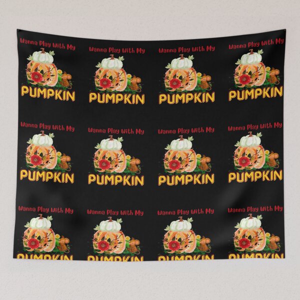 Item preview, Wanna Play With My Pumpkin (Mouse and Pumpkin) designed and sold by SimplyMe-Plus.