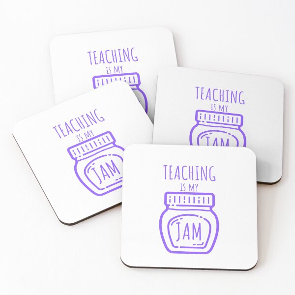 Item preview, Teaching is My Jam Teacher T-shirt designed and sold by Nerdygirlteez.