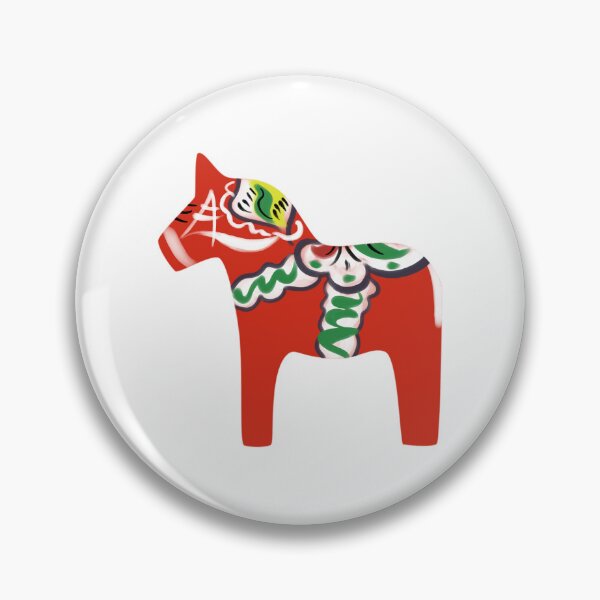 Item preview, Red Dala Horse designed and sold by Portfolio Run.
