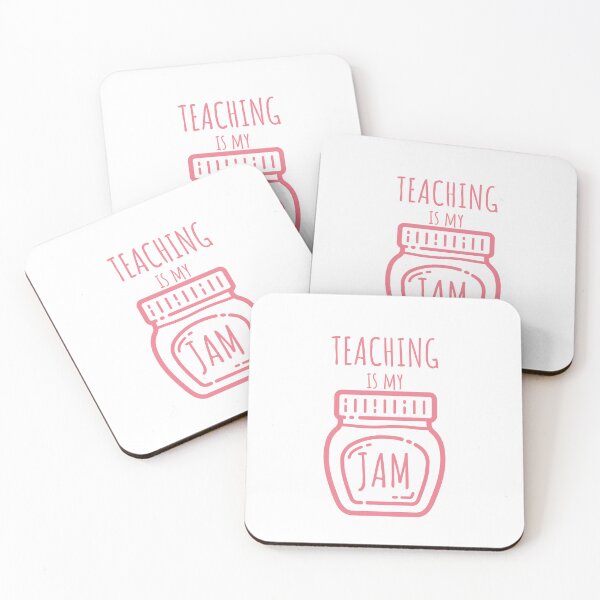 Item preview, Teaching is My Jam Teacher T-shirt designed and sold by Nerdygirlteez.