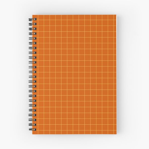 Item preview, Fall Orange Grid Pattern designed and sold by Arianna Khalil.