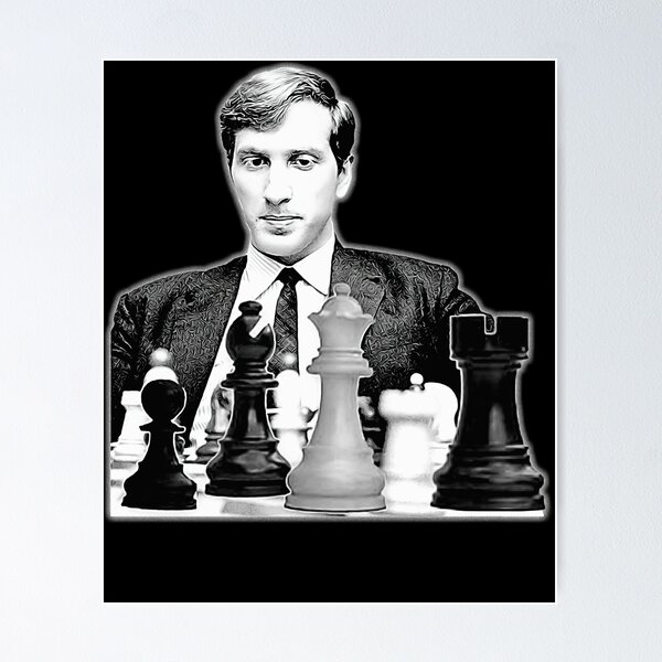 Chess 'Match of the Century' - Fischer v Spassky 1972 Poster for Sale by  fourthreethree