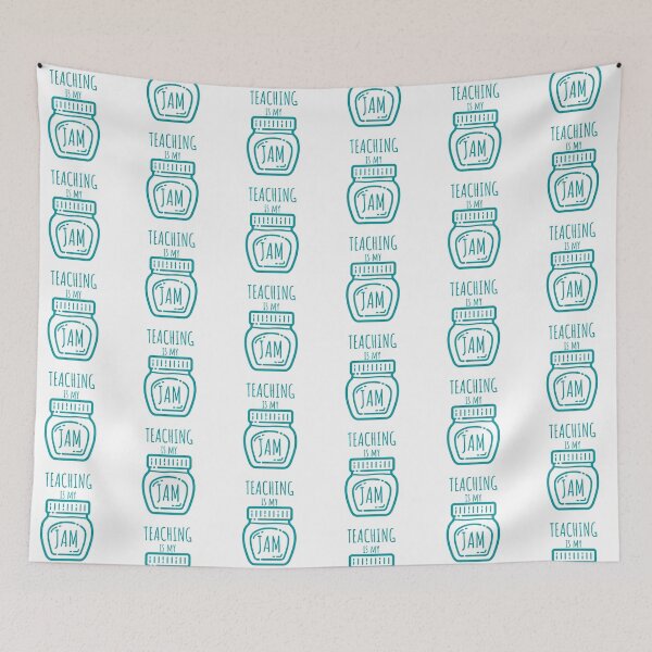 Item preview, Teaching is My Jam Teacher T-shirt designed and sold by Nerdygirlteez.