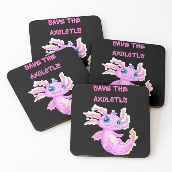 Item preview, Save the Axolotls       designed and sold by duyenlephien.