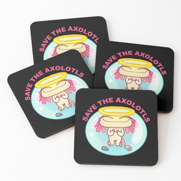Item preview, save the axolotls    designed and sold by duyenlephien.