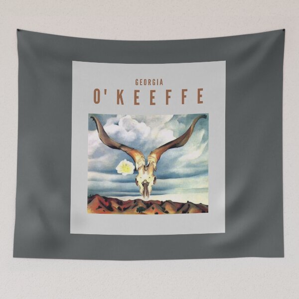 Aperçu de l'œuvre Georgia O'Keeffe, Ram's Head White Hollyhock and Little Hills, 1935, Brooklyn Museum créée et vendue par Psycheek.