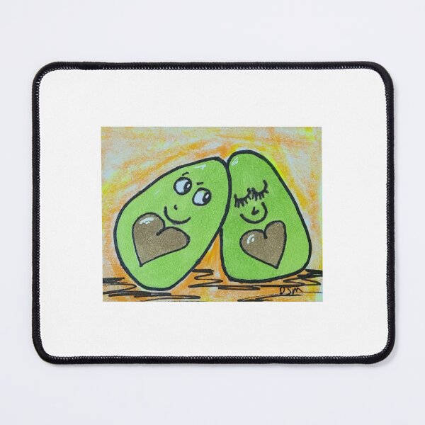 Item preview, Avocado In Love ❤ designed and sold by PJMartinRedShop.