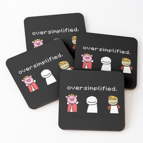 Item preview, oversimplified t-shirt, hoodie, stickers, oversimplified essential designed and sold by ENDASS.