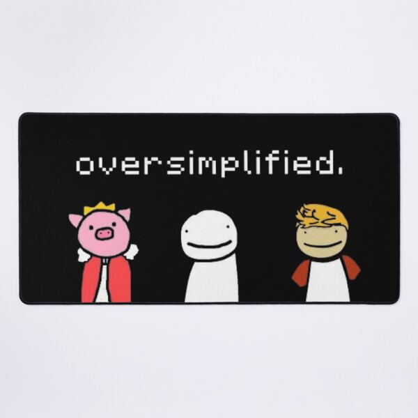 Item preview, oversimplified t-shirt, hoodie, stickers, oversimplified essential designed and sold by ENDASS.