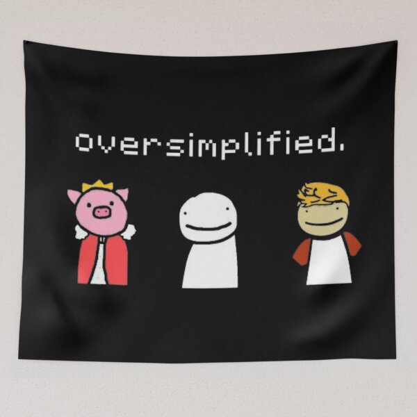 Item preview, oversimplified t-shirt, hoodie, stickers, oversimplified essential designed and sold by ENDASS.