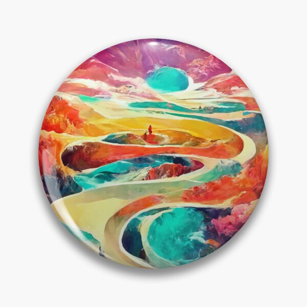 Item preview, Psychedelic Path To The Sun designed and sold by PsychedelicWall.