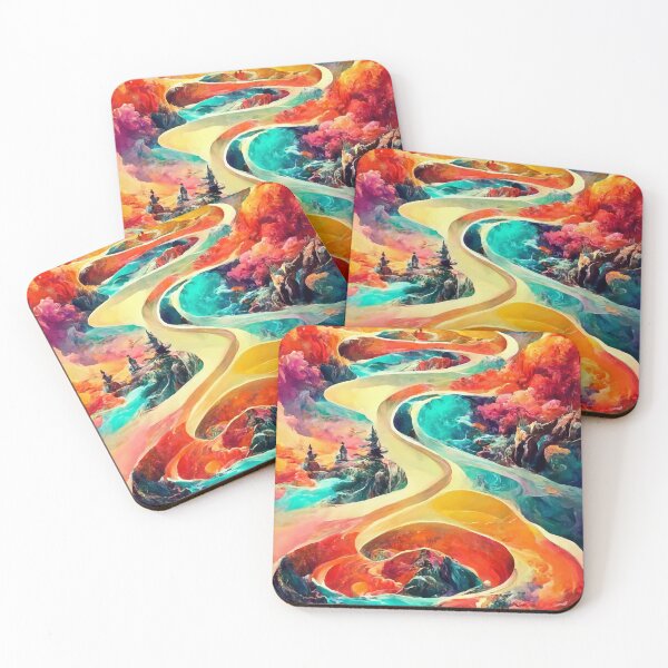 Item preview, Psychedelic Path To The Sun designed and sold by PsychedelicWall.